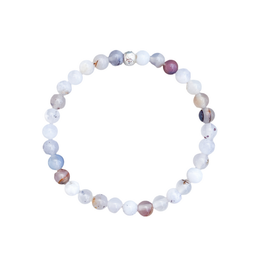 Ocean Chalcedony | Serenity | Gemstone Bracelet