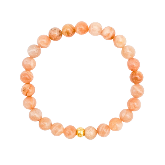 Sunstone | Vitality | Gemstone Bracelet (larger bead)