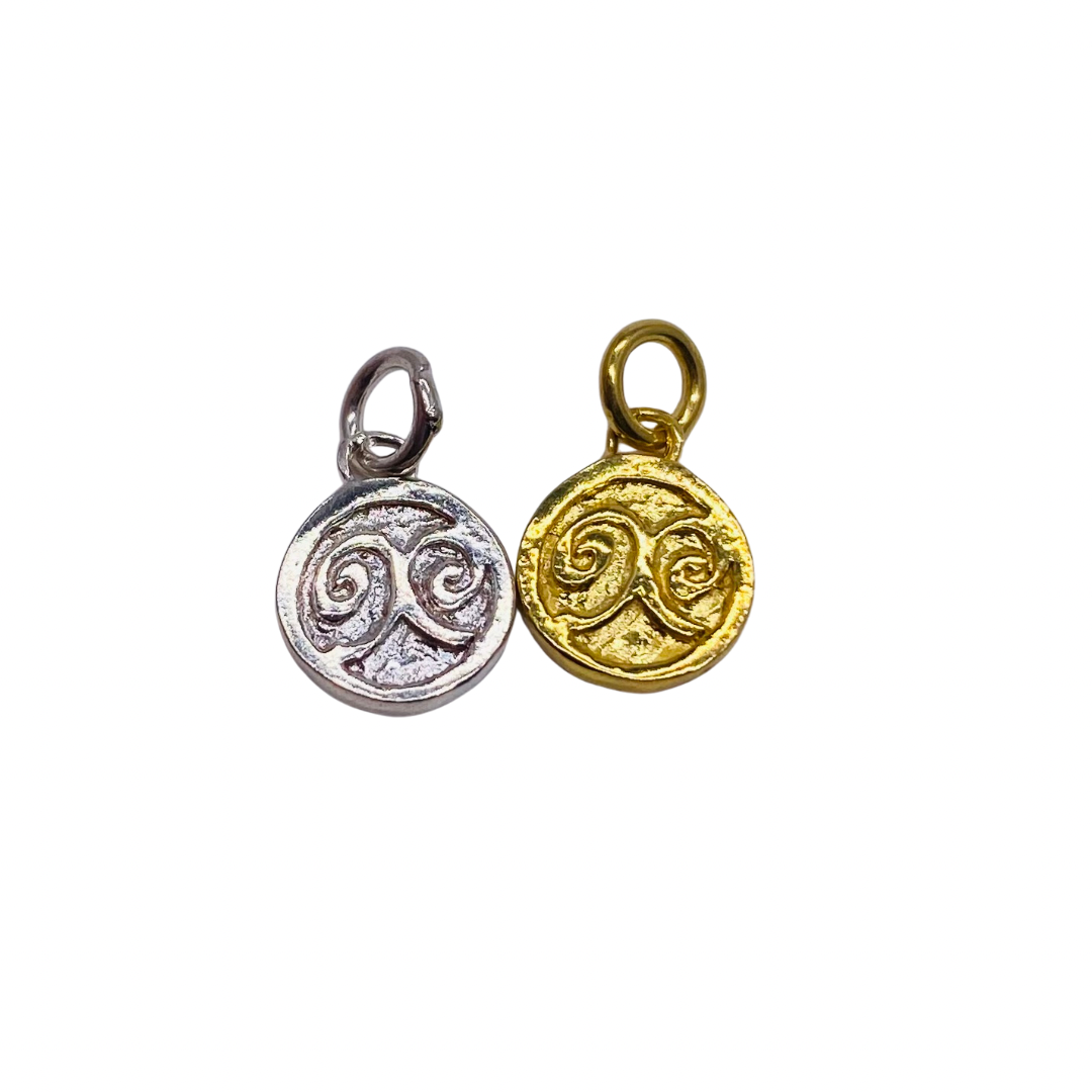 Sterling Silver & 24K Gold Vermeil Add On Charms