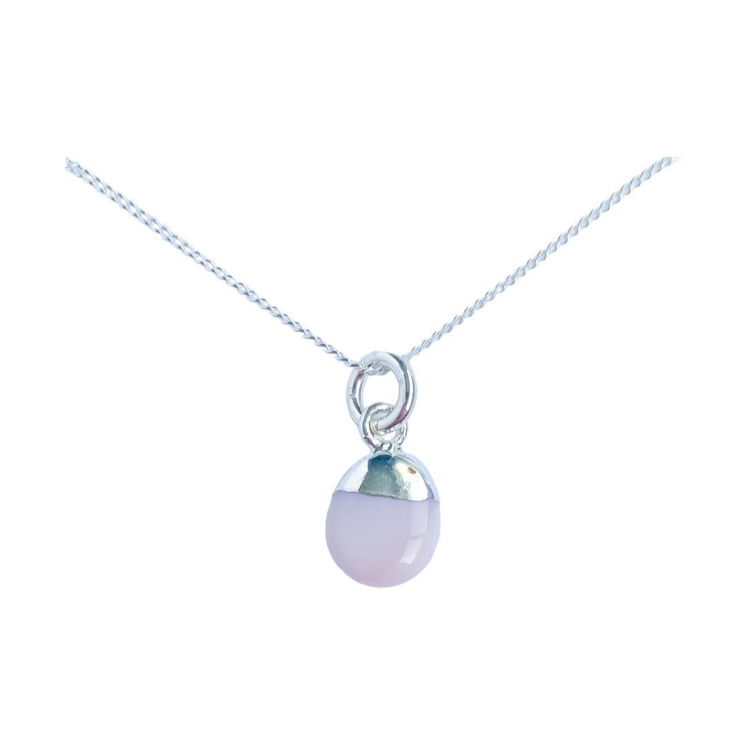 Pink Opal | Nurturing | Gemstone Neckace