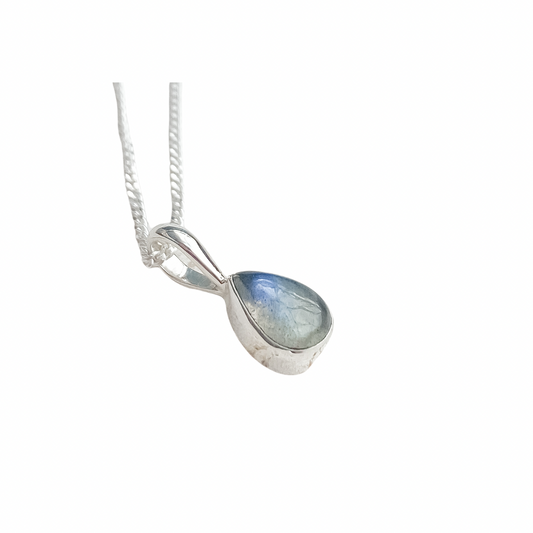 Labradorite | Transformation | Gemstone Drop Neckace