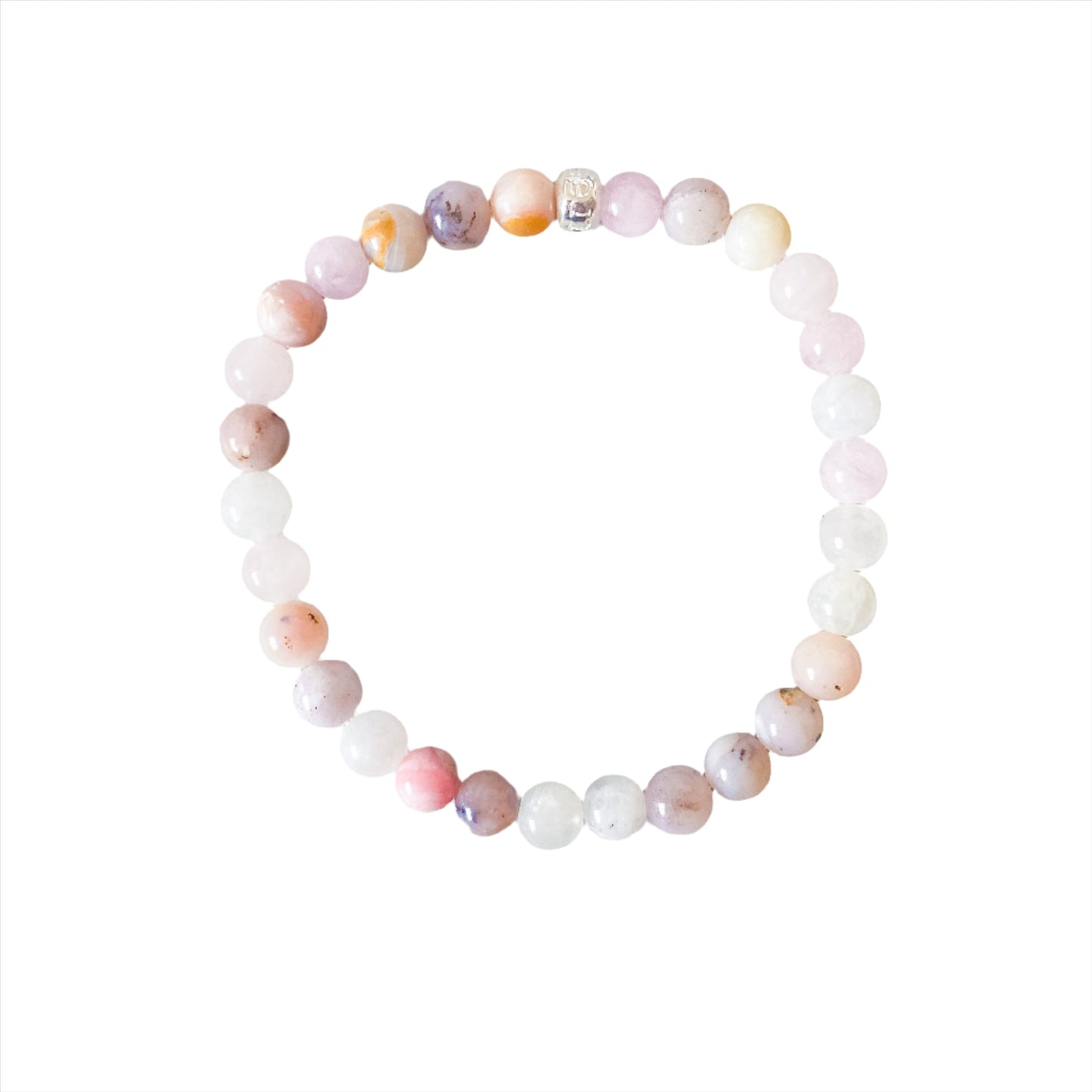 Compassion | Rose Quartz, Moonstone, Pink Opal | Gemstone Bracelet